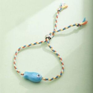 Colorful Fish Charm Bracelet S976
